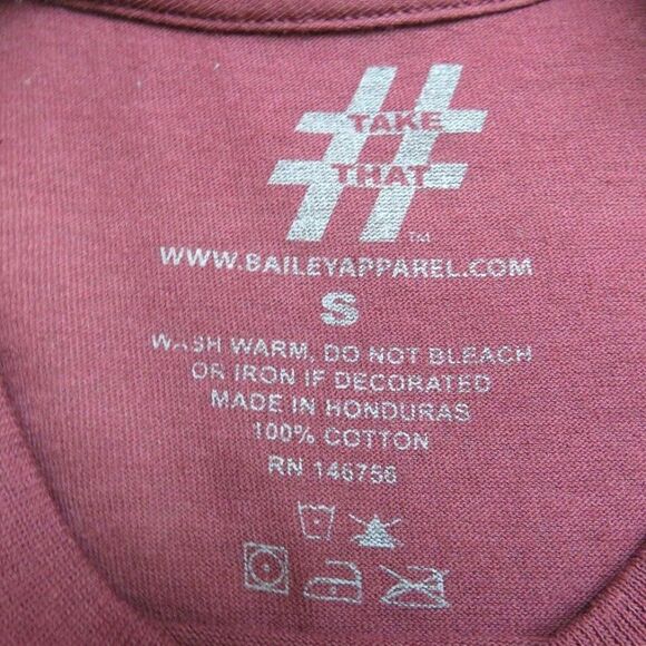 California Republic Men's Logo T-Shirt Size Small Red Short Sleeve - Picture 3 of 6